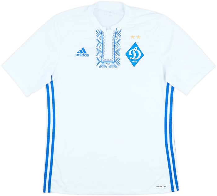 2016-18 Dynamo Kyiv Match Issue Home Shirt #6