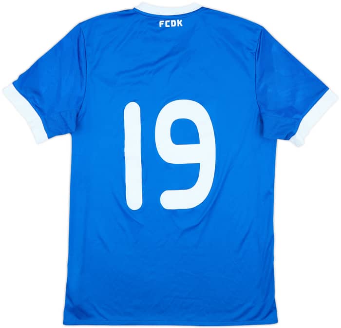 2017-18 Dynamo Kyiv Match Issue Away Shirt #19