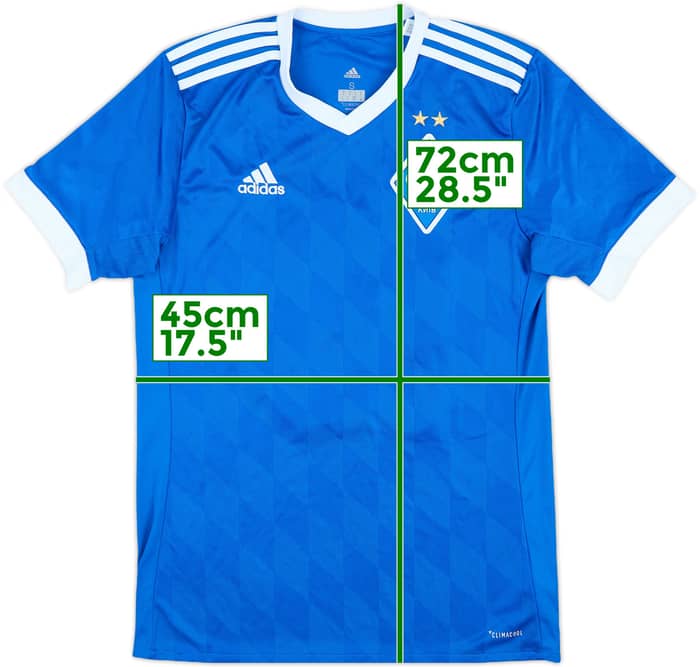 2017-18 Dynamo Kyiv Match Issue Away Shirt #19