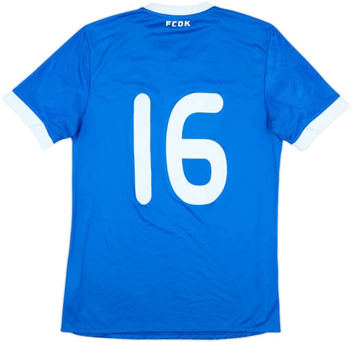 2017-18 Dynamo Kyiv Match Issue Away Shirt #16