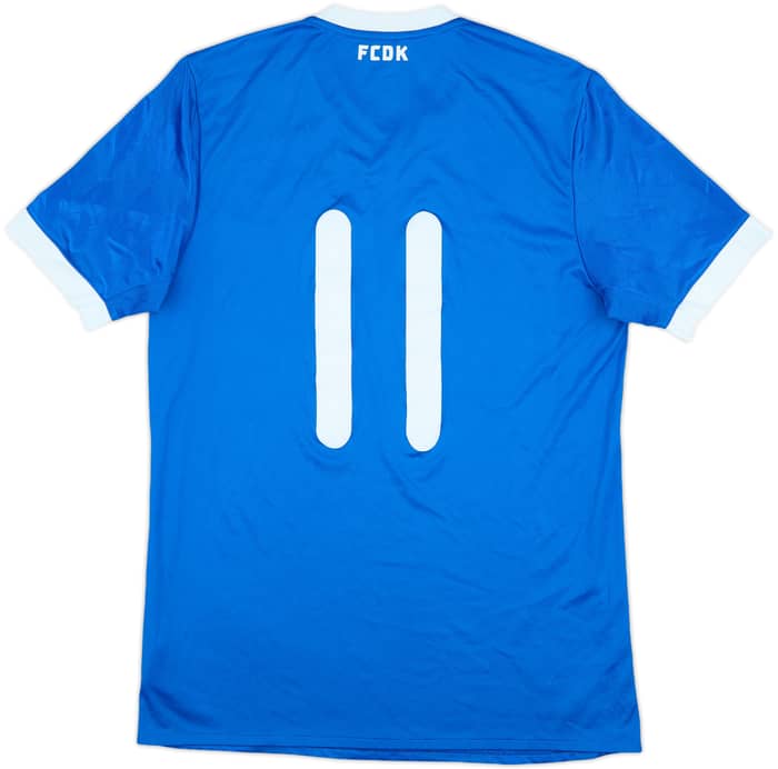 2017-18 Dynamo Kyiv Match Issue Away Shirt #11