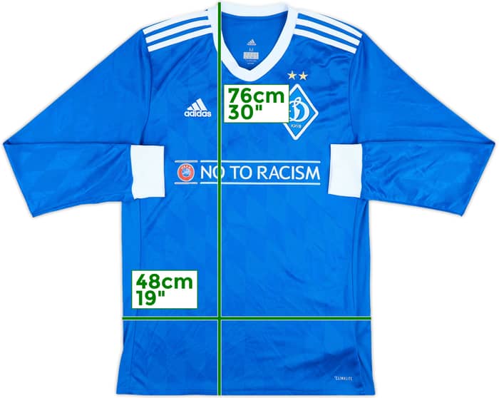 2017-18 Dynamo Kyiv Match Issue Away L/S Shirt #3