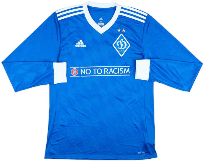 2017-18 Dynamo Kyiv Match Issue Away L/S Shirt #13