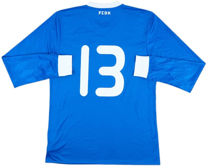 2017-18 Dynamo Kyiv Match Issue Away L/S Shirt #13
