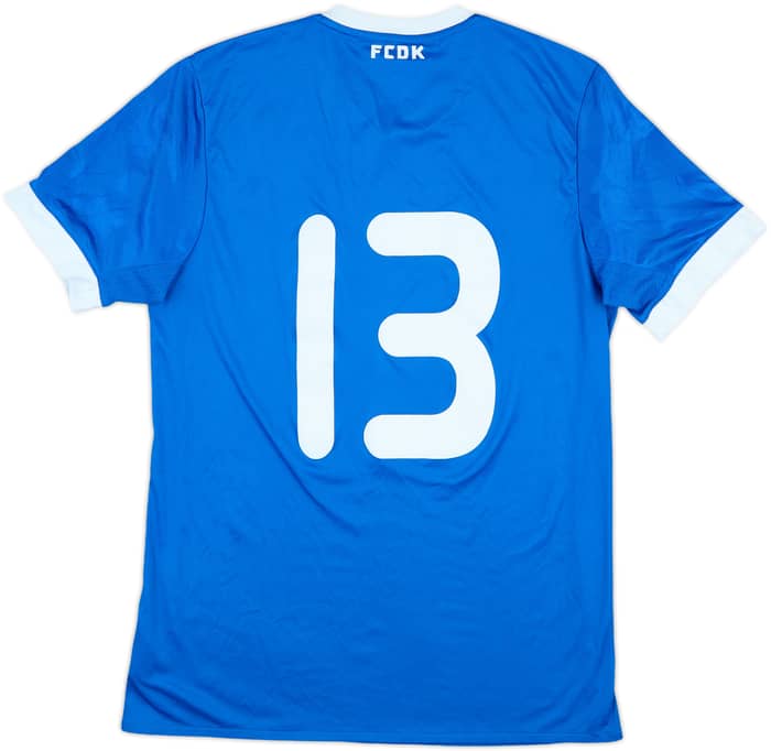 2017-18 Dynamo Kyiv Match Issue Away Shirt #13