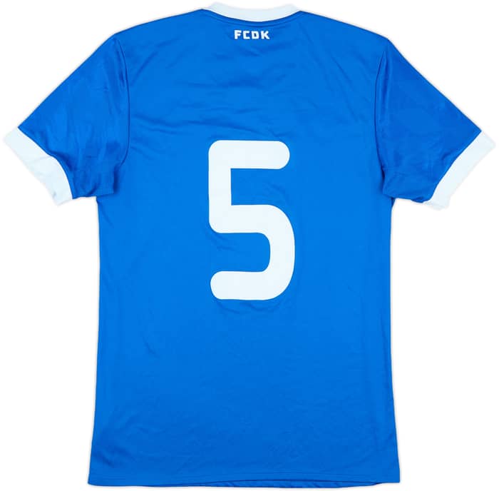 2017-18 Dynamo Kyiv Match Issue Away Shirt #5