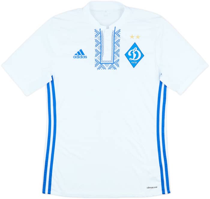 2016-18 Dynamo Kyiv Match Issue Home Shirt #8