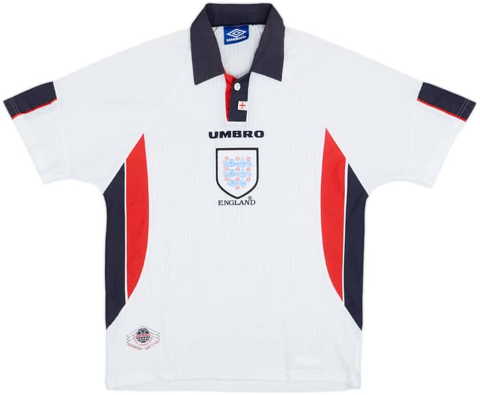 1997-99 England Home Shirt #9 - 6/10 - (L)