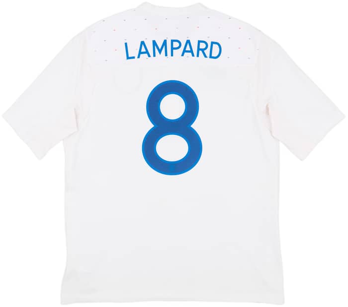 2010-11 England Home Shirt Lampard #8 - 9/10 - (L)