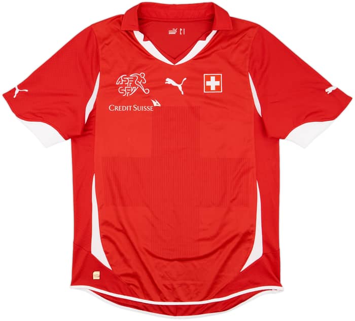 2010-11 Switzerland Home Shirt - 9/10 - (L)