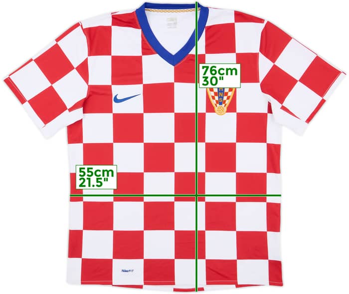 2008-09 Croatia Home Shirt - 8/10 - (L)