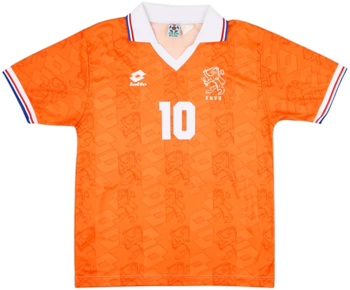 1994 Netherlands Home Shirt Bergkamp #10 - 9/10 - (L)