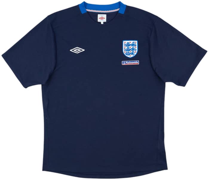 2010-12 England Umbro Cotton Tee - 9/10 - (XL)