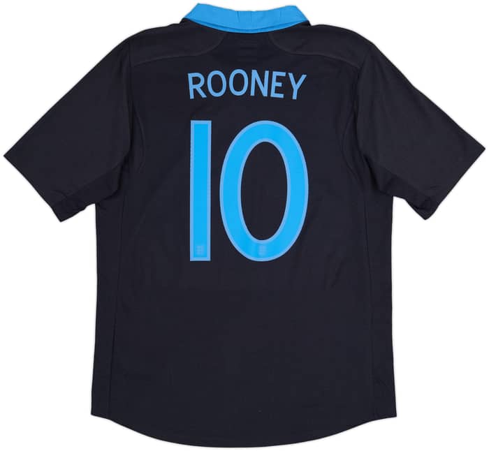 2011-12 England Away Shirt Rooney #10 (L)