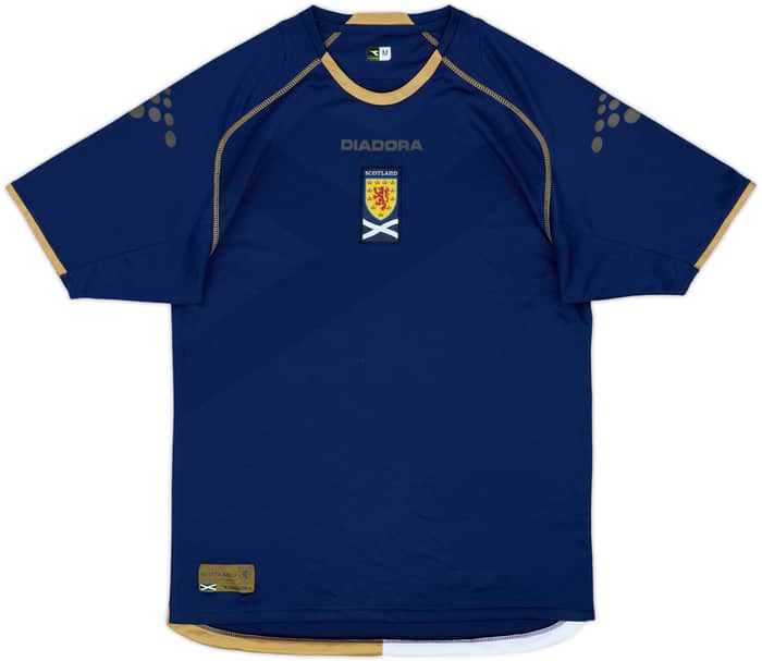 2007-08 Scotland Home Shirt - 8/10 - (M)