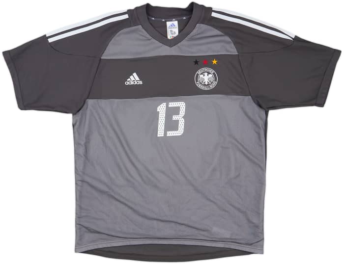 2002-04 Germany Away Shirt Ballack #13 - 9/10 - (L)