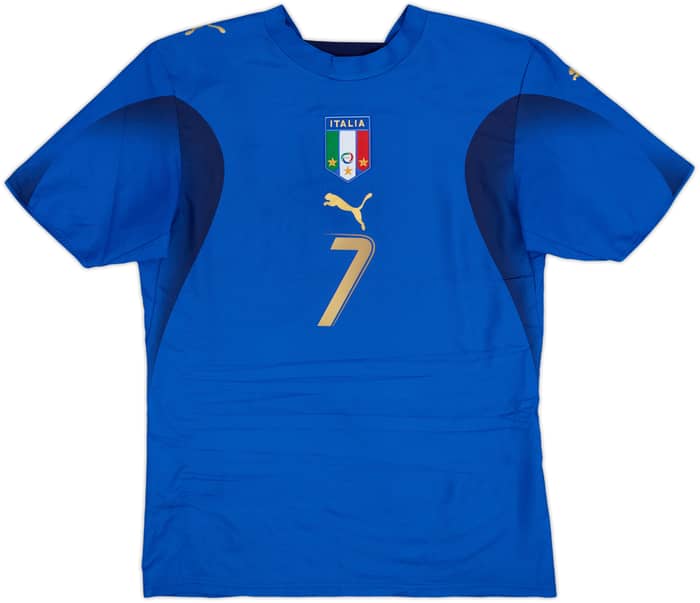 2006 Italy Home Shirt Del Piero #7 - 8/10 - (S)