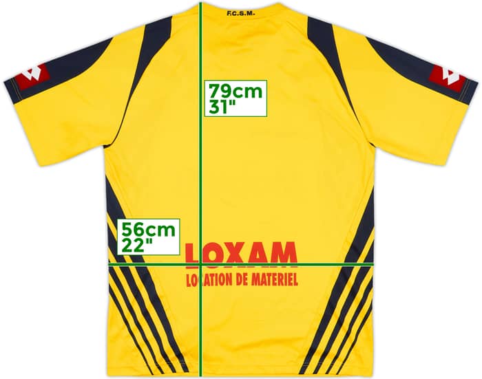 2007-08 Sochaux Home Shirt - 7/10 - (XXL)