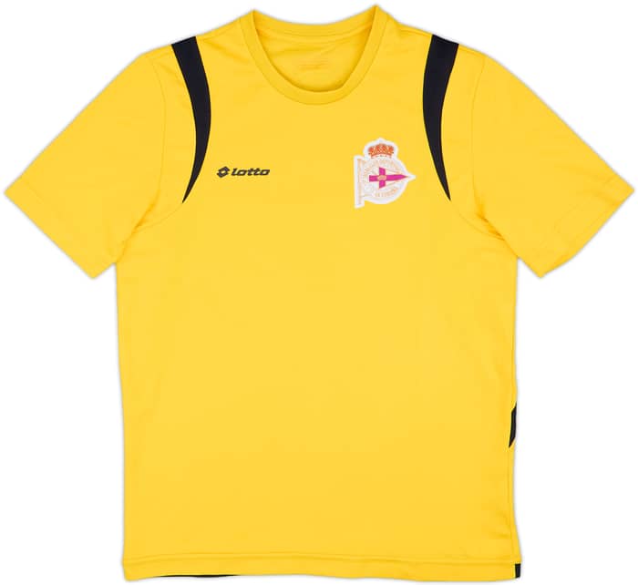 2014-15 Deportivo de La Coruna Lotto Training Shirt - 8/10 - (M)