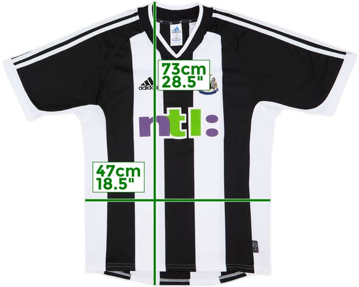 2001-03 Newcastle Home Shirt Bramble #19 - 6/10 - (S)