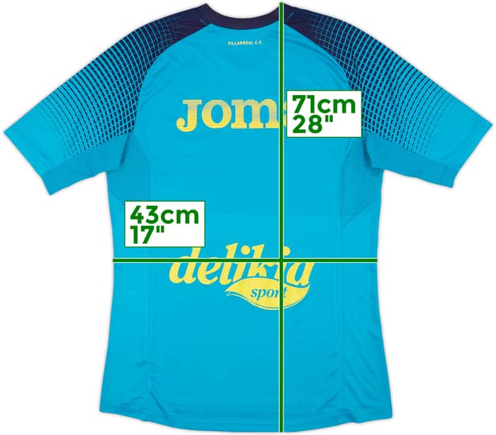2016-17 Villarreal Joma Training Shirt - 8/10 - (S)