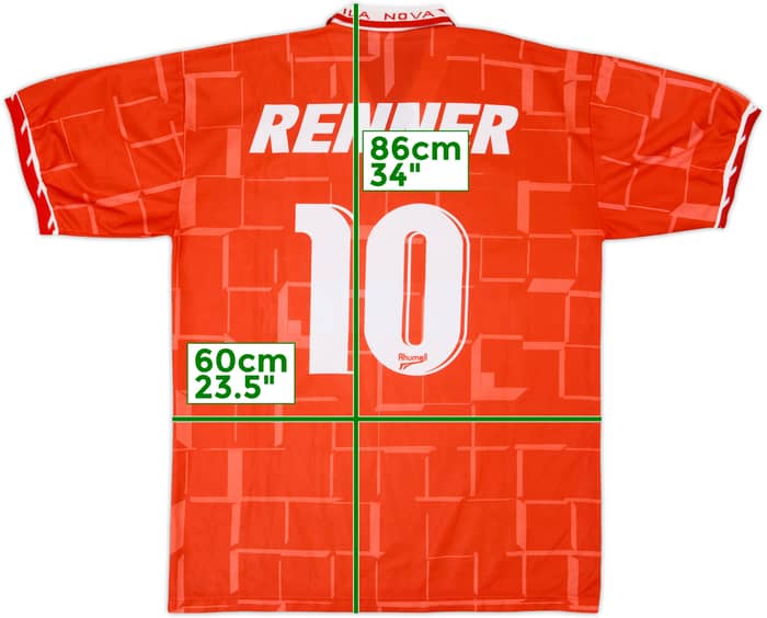 1996 Vila Nova Home Shirt #10 - 9/10 - (XL)