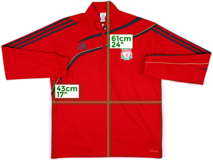 2009-10 Liverpool adidas Track Jacket - 9/10 - (XL)