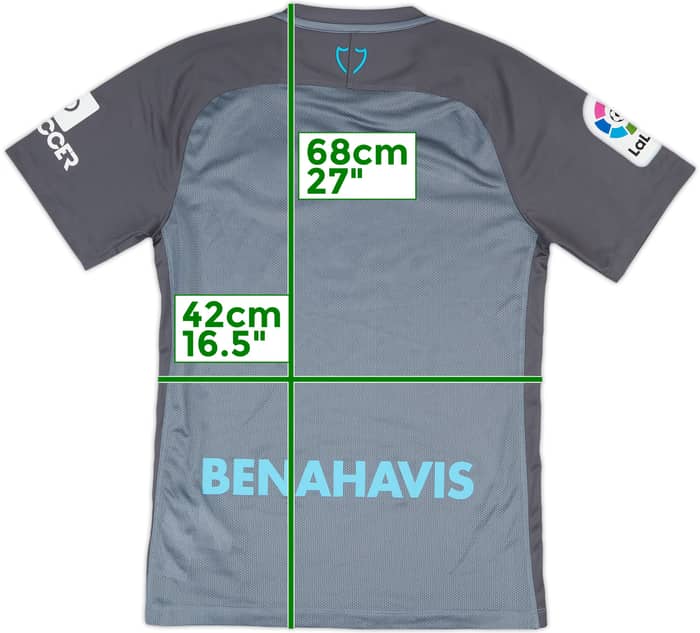 2017-18 Malaga Away Shirt - 10/10 - (S)