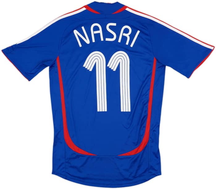 2006-07 France Home Shirt Nasri #11 - 8/10 - (S)