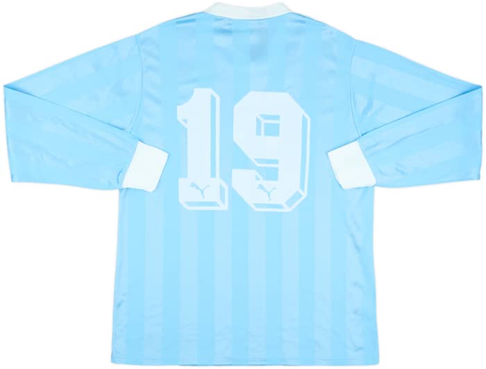 1990 Uruguay Match Issue Home L/S Shirt #19