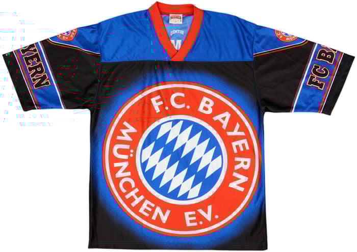 1990s Bayern Munich Nutmeg Graphic Shirt - 9/10 - (M)