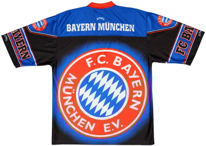1990s Bayern Munich Nutmeg Graphic Shirt - 9/10 - (M)