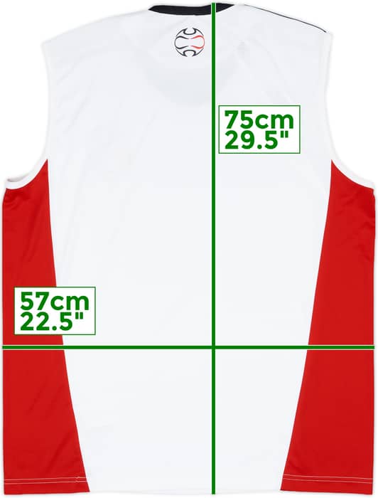 2007-08 Bayern Munich adidas Training Vest - 9/10 - (L/XL)