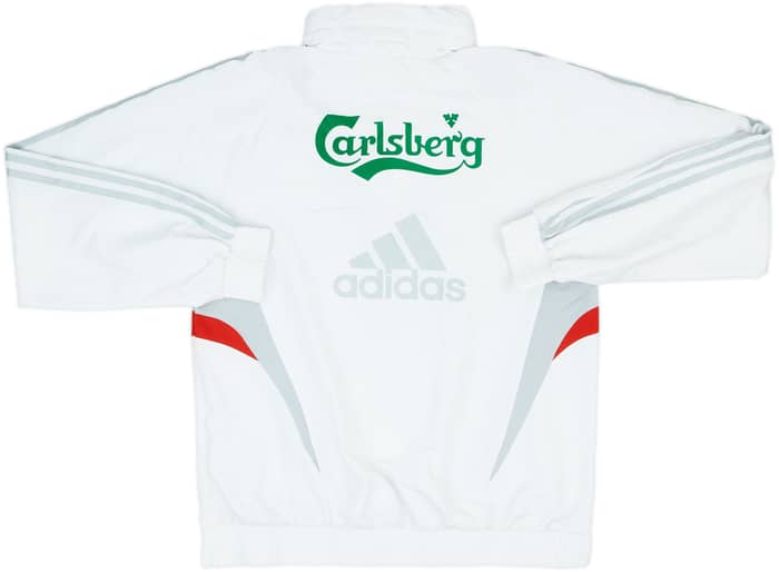2008-09 Liverpool adidas Hooded Rain Jacket - 8/10 - (S)
