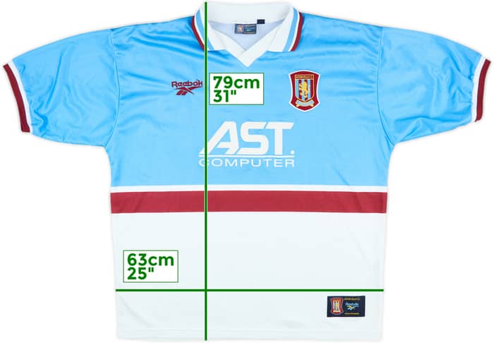 1997-98 Aston Villa Match Issue Away Shirt #16