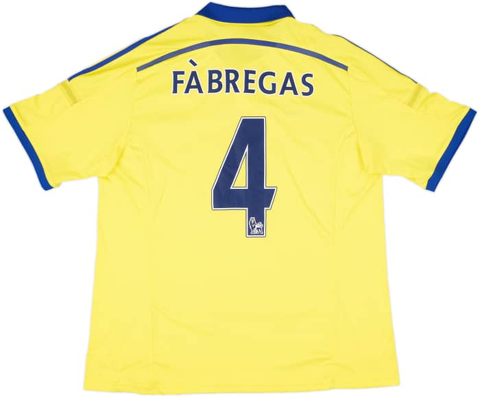 2014-15 Chelsea Away Shirt Fabregas #4 - 9/10 - (XXL)