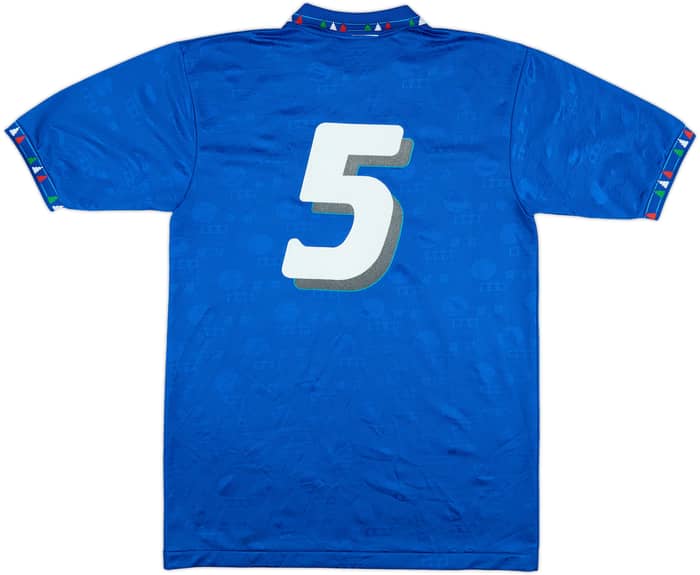 1994 Italy Home Shirt #5 - 9/10 - (L)