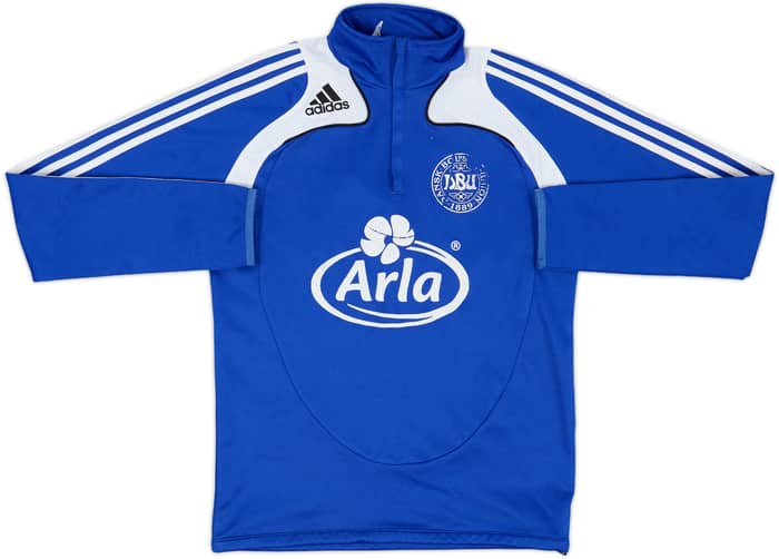 2009-10 Denmark adidas 1/4 Zip Training Top - 4/10 - (S)