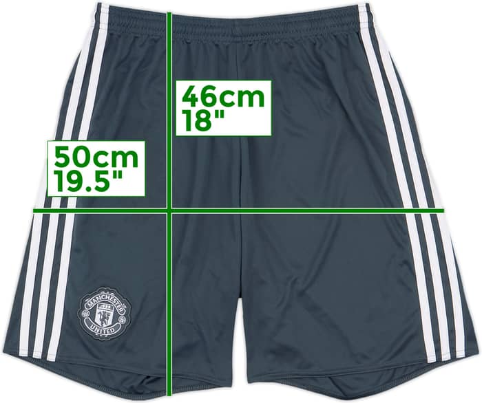 2016-17 Manchester United Third Shorts - 6/10 - (S)