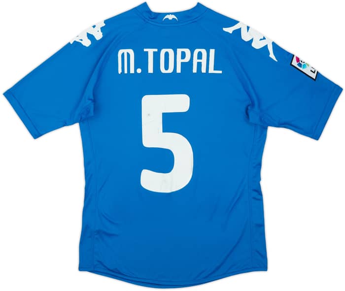 2010-11 Valencia Third Shirt Topal #5 - 6/10 - (S)