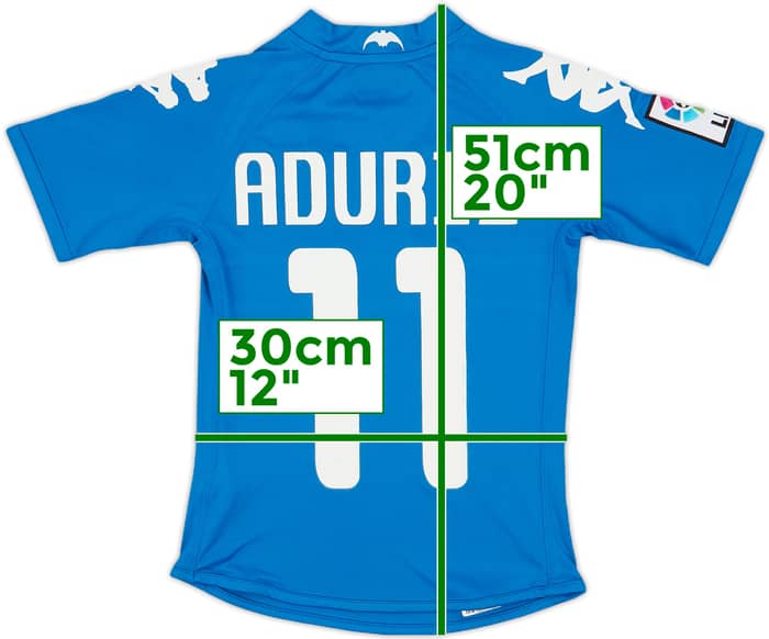 2010-11 Valencia Third Shirt Aduriz #11 - 7/10 - (S.Boys)