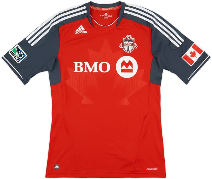 2011-13 Toronto FC Player Issue Home Shirt - 10/10 - (L)