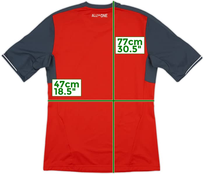 2011-13 Toronto FC Player Issue Home Shirt - 10/10 - (L)