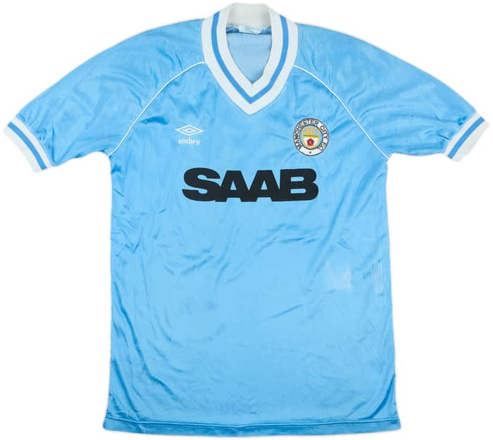 1982-83 Manchester City Match Issue Home Shirt #7