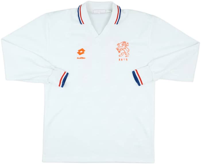 1992-94 Netherlands Match Issue Away L/S Shirt #11