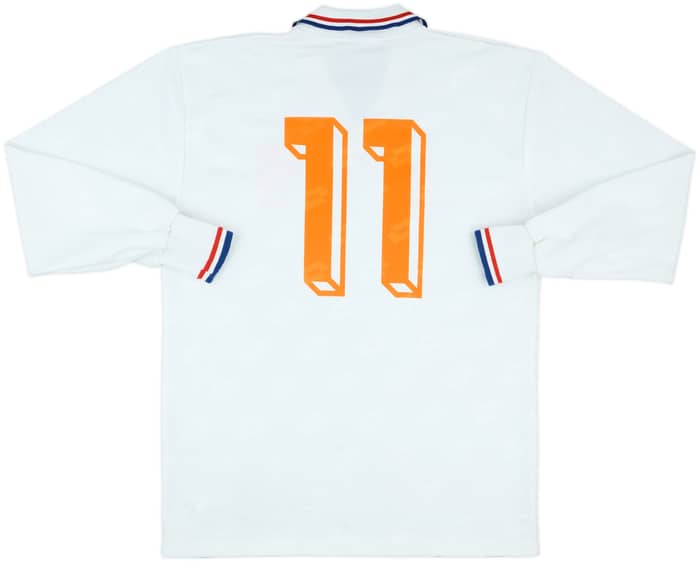 1992-94 Netherlands Match Issue Away L/S Shirt #11