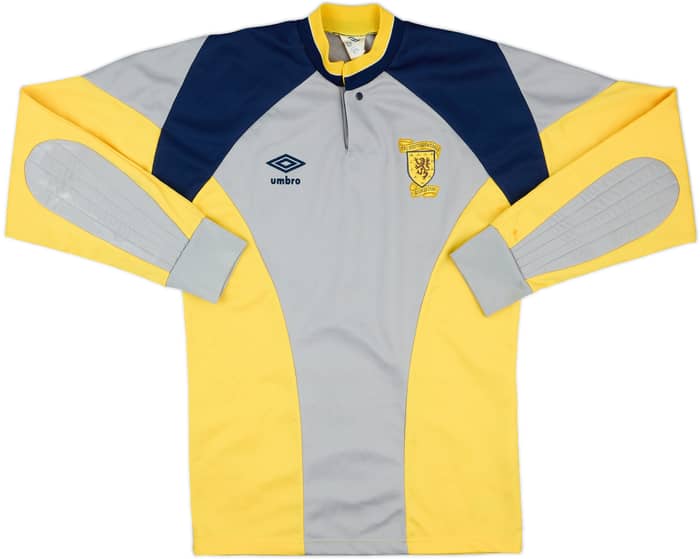 1990-92 Scotland GK Shirt #1 - 7/10 - (S)