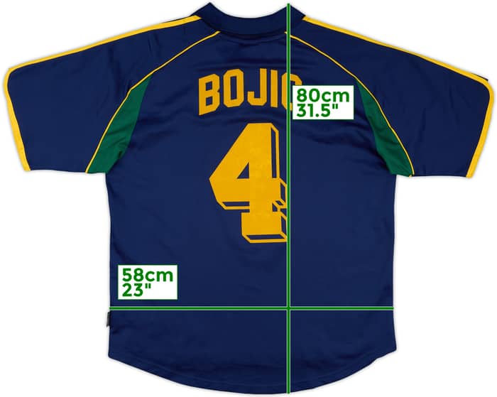 2001-02 Australia Match Issue Away Shirt Bojic #4
