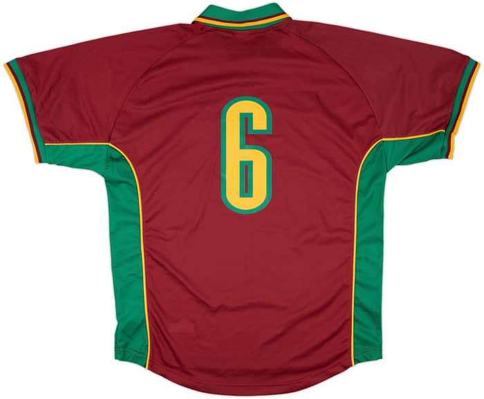 1997-98 Portugal Match Issue Home Shirt #6