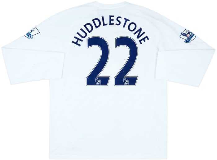 2007-08 Tottenham Match Issue Home L/S Shirt Huddlestone #22